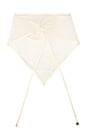 view 2 of 3 Isla Sheer Bandana in Ivory