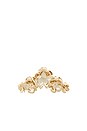 view 3 of 6 Eden Mega Claw Clip in Gold