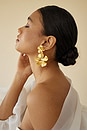 view 4 of 4 EDEN ドロップイヤリング in Gold