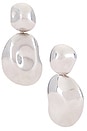 view 1 of 3 Zoe Drop Earrings in Silver