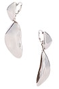 view 2 of 3 Zoe Drop Earrings in Silver