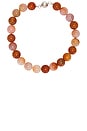 view 1 of 3 BODIE ストーンネックレス in Red Agate