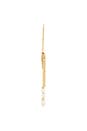 view 3 of 3 BIJOU D'OREILLES TASSEL in Pearl & Gold