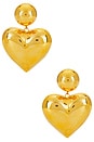 view 1 of 5 BRINCOS GIGI in Gold