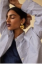 view 4 of 5 BRINCOS GIGI in Gold