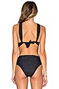 view 3 of 4 Neck Bikini Top in Black