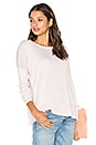 view 1 of 4 Oversized Crew Neck Sweater in Petal