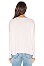 view 3 of 4 Oversized Crew Neck Sweater in Petal