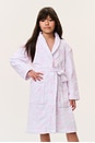 view 2 of 3 Children Robe in Pink Bonnet