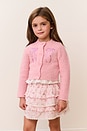 view 3 of 3 Kids Journelle Cardi in Pink Fizz