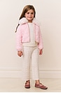 view 2 of 3 Kids Mini Sandria Jacket in Pale Pink