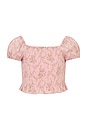 view 1 of 1 Fabielle Tween Top in Spiced Camellia