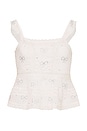 view 1 of 2 Kids Melsy Top in White