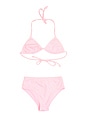 view 1 of 1 Kids Finnie Bikini in Polaroid Rose
