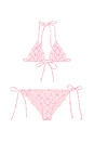 view 1 of 2 Tween Dannie Bikini in Pink Peppermint