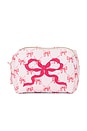 view 1 of 4 Mini Octavia Pouch in Peppermint Pink