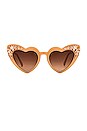 view 1 of 3 LUNETTES DE SOLEIL AMALIA in Golden Peach