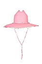 view 3 of 3 x Hurley Lifeguard Straw Hat in Hibiscus