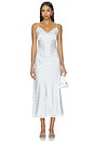 view 1 of 4 Manuela Dress in Seabreeze Blue