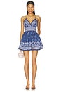 view 1 of 3 Arletta Dress in Midnight Harbor
