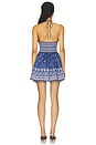 view 3 of 3 Arletta Dress in Midnight Harbor