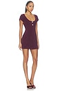 view 2 of 4 Tila Dress in Bordeaux