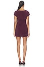 view 4 of 4 Tila Dress in Bordeaux