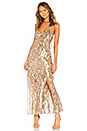 view 2 of 4 Kate Ruffle Slip Dress in Cinnamon