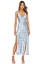 view 1 of 3 Kendall Dress in Mystical Blue