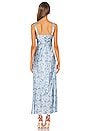 view 3 of 3 Kendall Dress in Mystical Blue