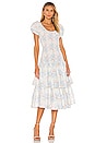 view 1 of 3 Keaton Dress in Pastel Blue