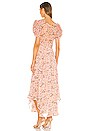 view 3 of 3 Clemence Dress in Sunset Pink