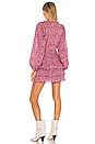 view 3 of 3 Rina Dress in Cherry Wine