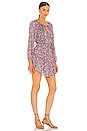 view 2 of 3 Popover Dress in Light Blushing Berries