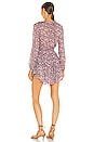 view 3 of 3 Popover Dress in Light Blushing Berries
