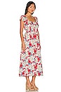 view 2 of 3 Vernon Dress in Rush of Red