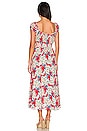 view 3 of 3 Vernon Dress in Rush of Red