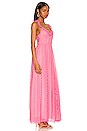 view 2 of 3 Junia Dress in Hot Pink Cherry