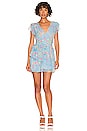 view 1 of 4 Marisela Dress in Sky Lullaby