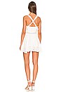 view 3 of 3 Tariah Pinafore Dress in True White
