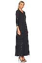 view 2 of 3 Darlene Victorian Maxi Dress in Black