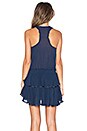 view 3 of 4 Ruffle Mini Dress in Royal