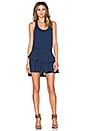 view 4 of 4 Ruffle Mini Dress in Royal