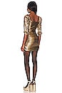 view 3 of 5 Thompson Dress in Gold