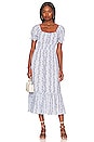 view 1 of 3 Terrance Dress in Cerulean Blue