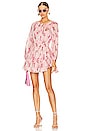view 1 of 3 VESTIDO POPOVER in Pink Ivy