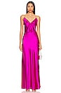 view 1 of 3 Luciole Dress in Electric Fuchsia