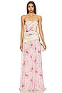 view 1 of 3 ROBE MAXI PINTIL in Garden Sunset