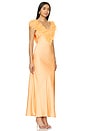 view 2 of 3 Manota Dress in Tangerine