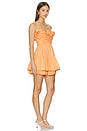 view 2 of 3 Linny Dress in Tangerine